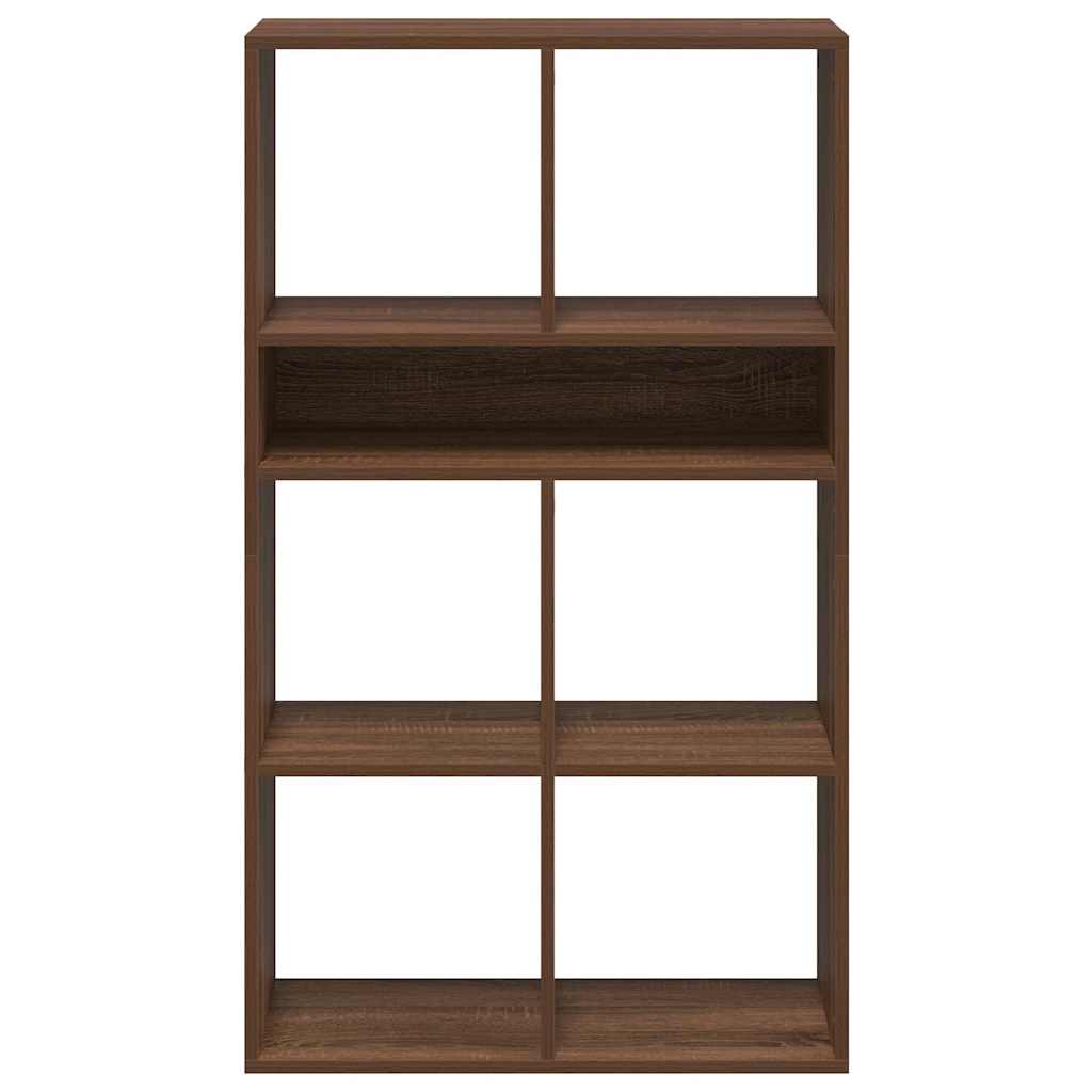 Libreria Rovere Marrone 66x31x112 cm in Legno Multistrato