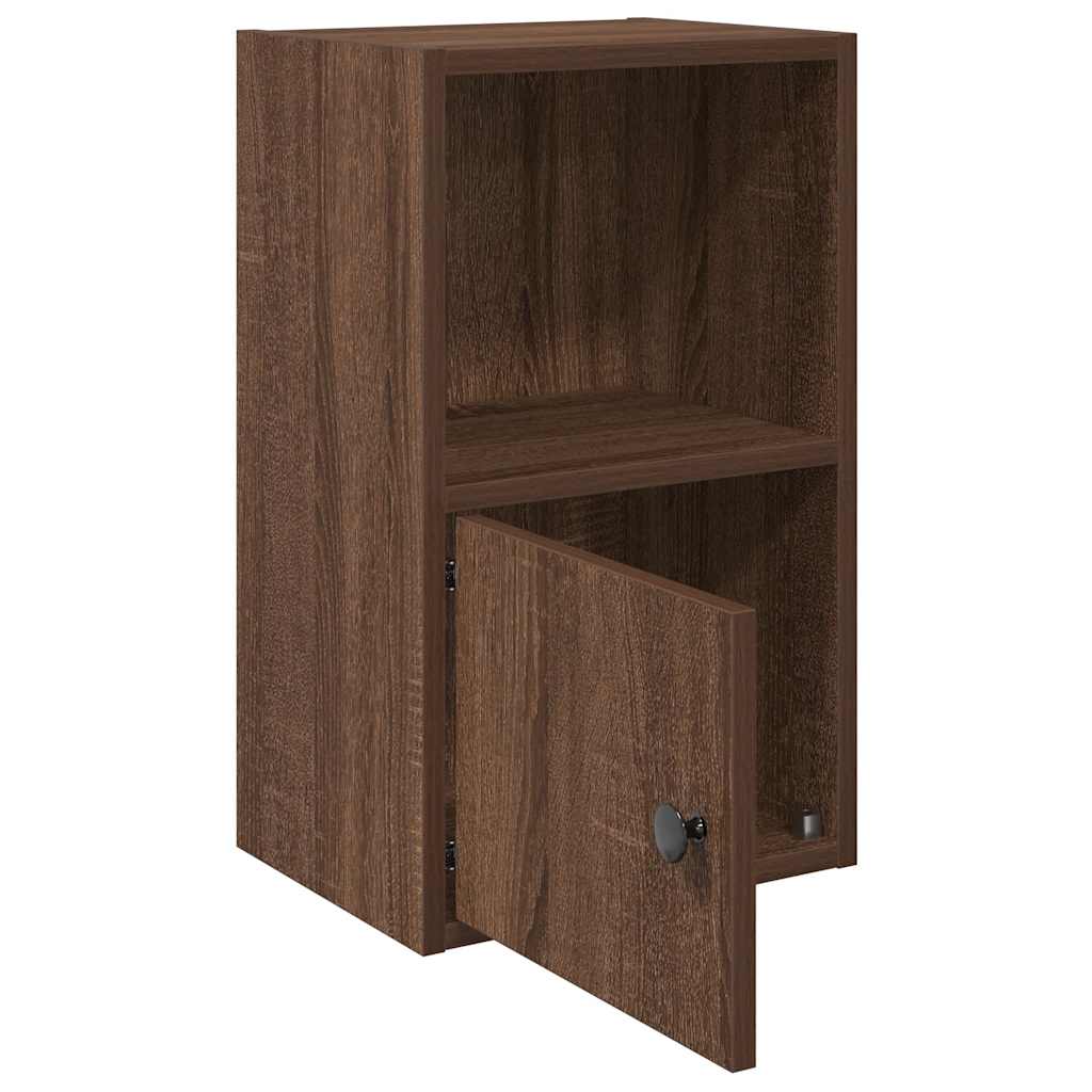 Libreria Rovere Marrone 31x24x52 cm in Legno Multistrato
