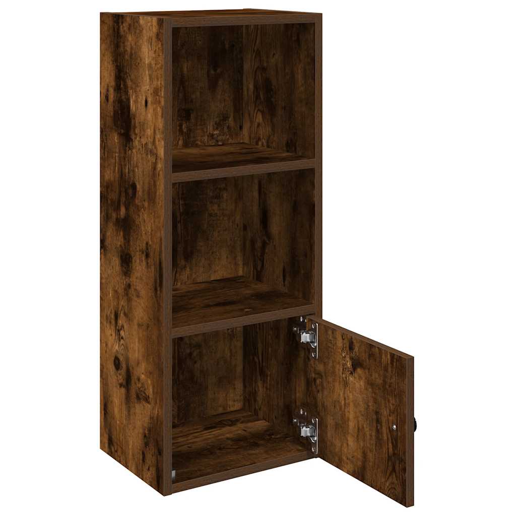 Libreria Rovere Fumo 31x24x77 cm in Legno Multistrato