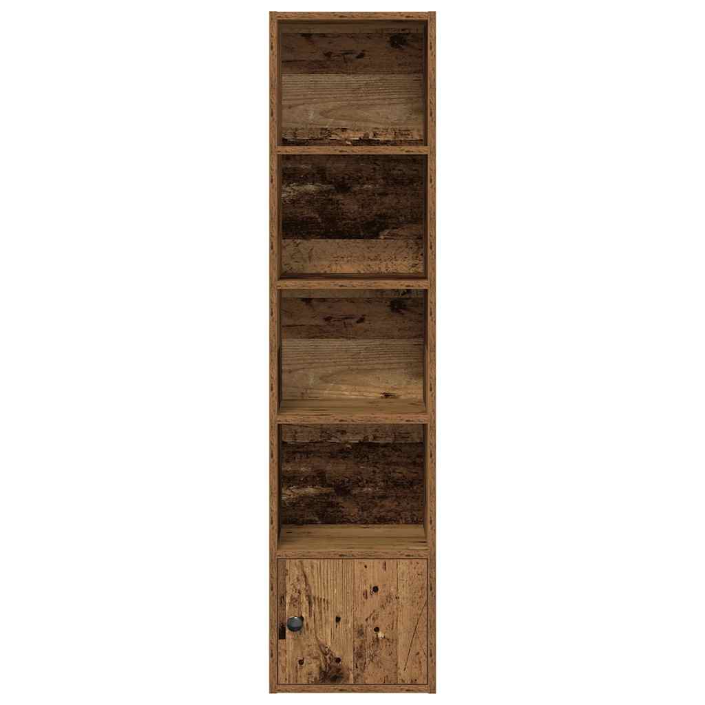 Libreria Legno Vecchio 31x24x127 cm in Legno Multistrato