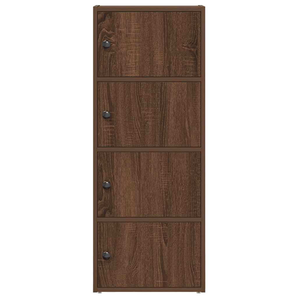 Libreria Rovere Marrone 40x24x102 cm in Legno Multistrato