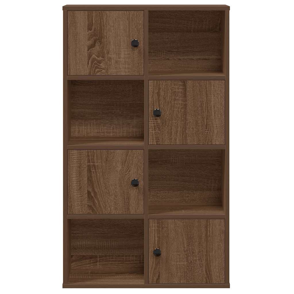 Libreria Rovere Marrone 60x24x101,5 cm in Legno Multistrato