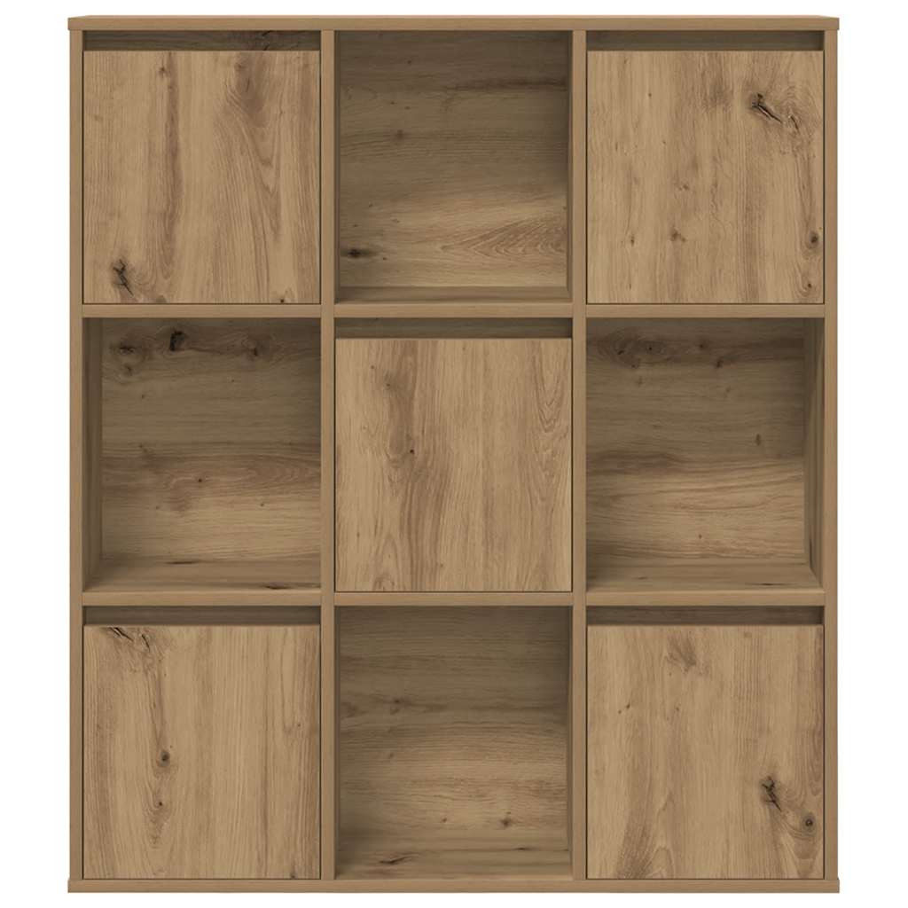 Libreria Rovere Artigianale 89x24x101,5 cm in Legno Multistrato