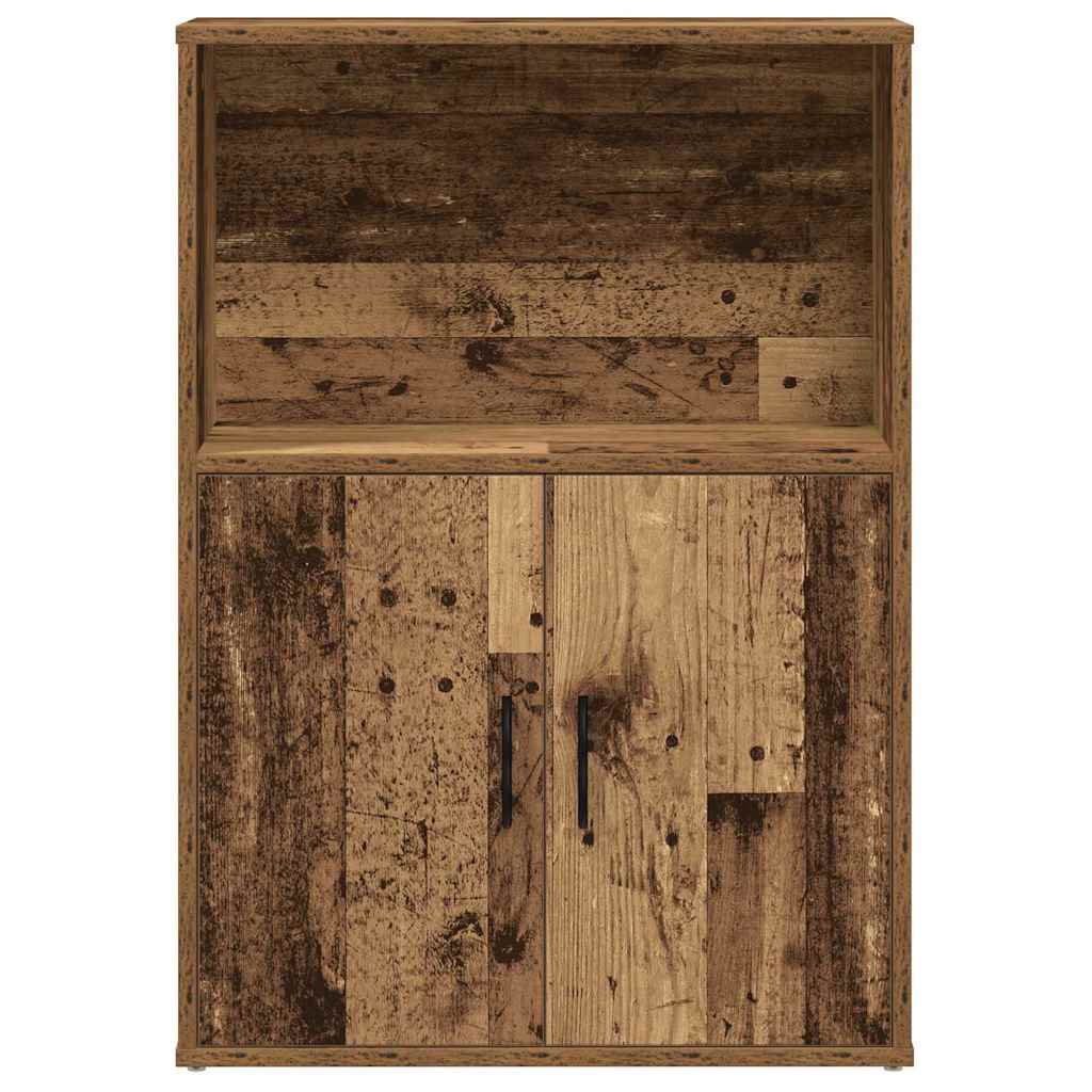 Libreria Legno Vecchio 60x24x85 cm in Truciolato