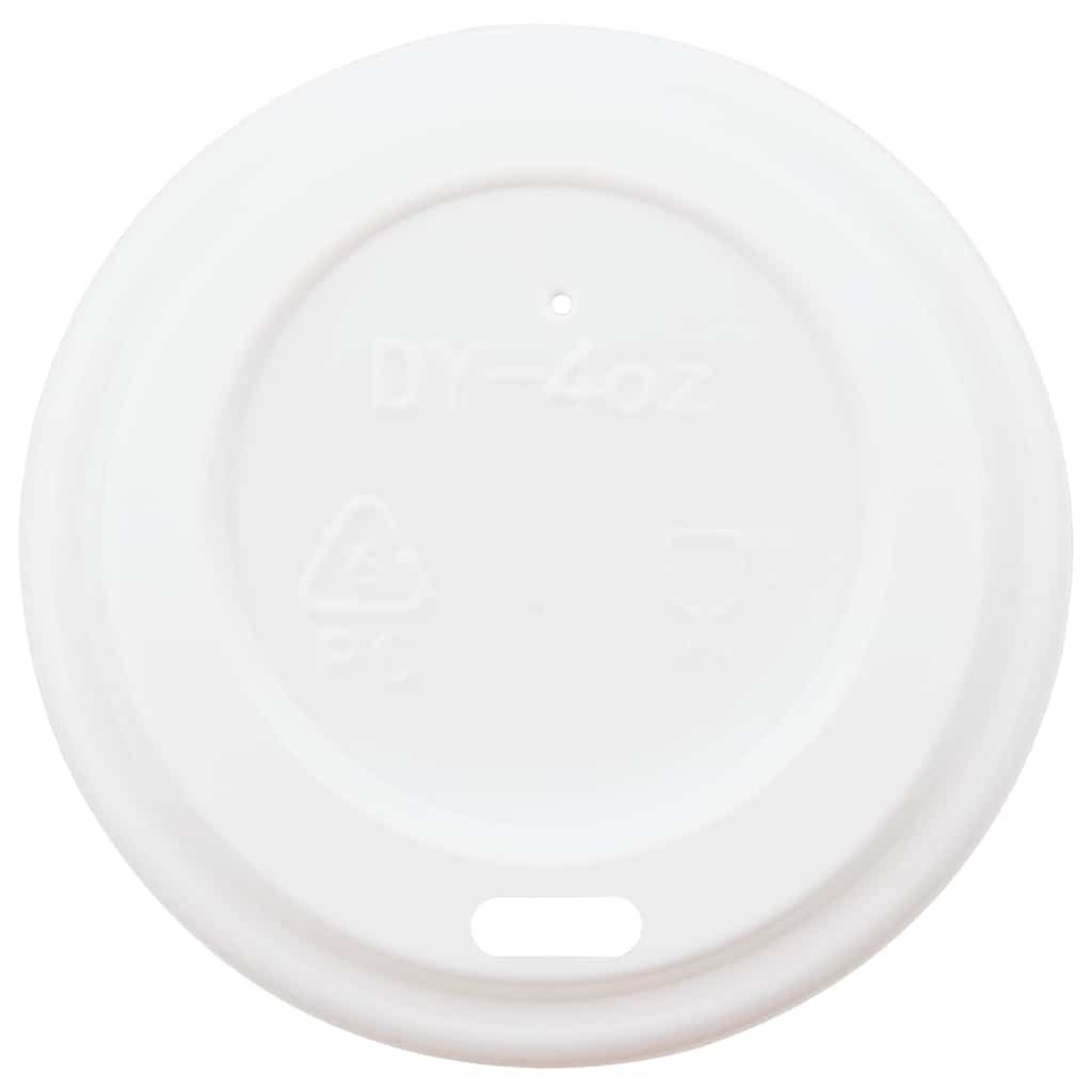 Tazze da Caffè in Carta con Coperchi 1000 pz 4oz 100 ml