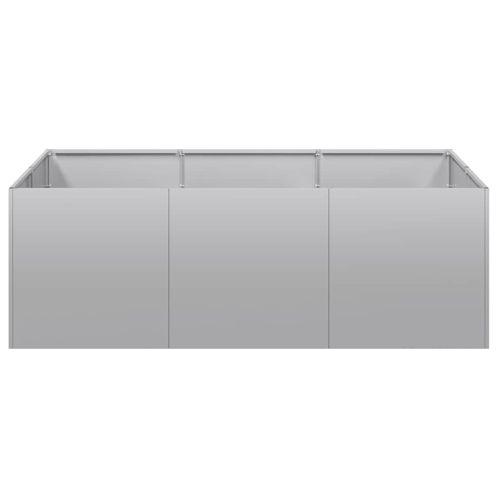Fioriera 120x80x40 cm in Acciaio Zincato