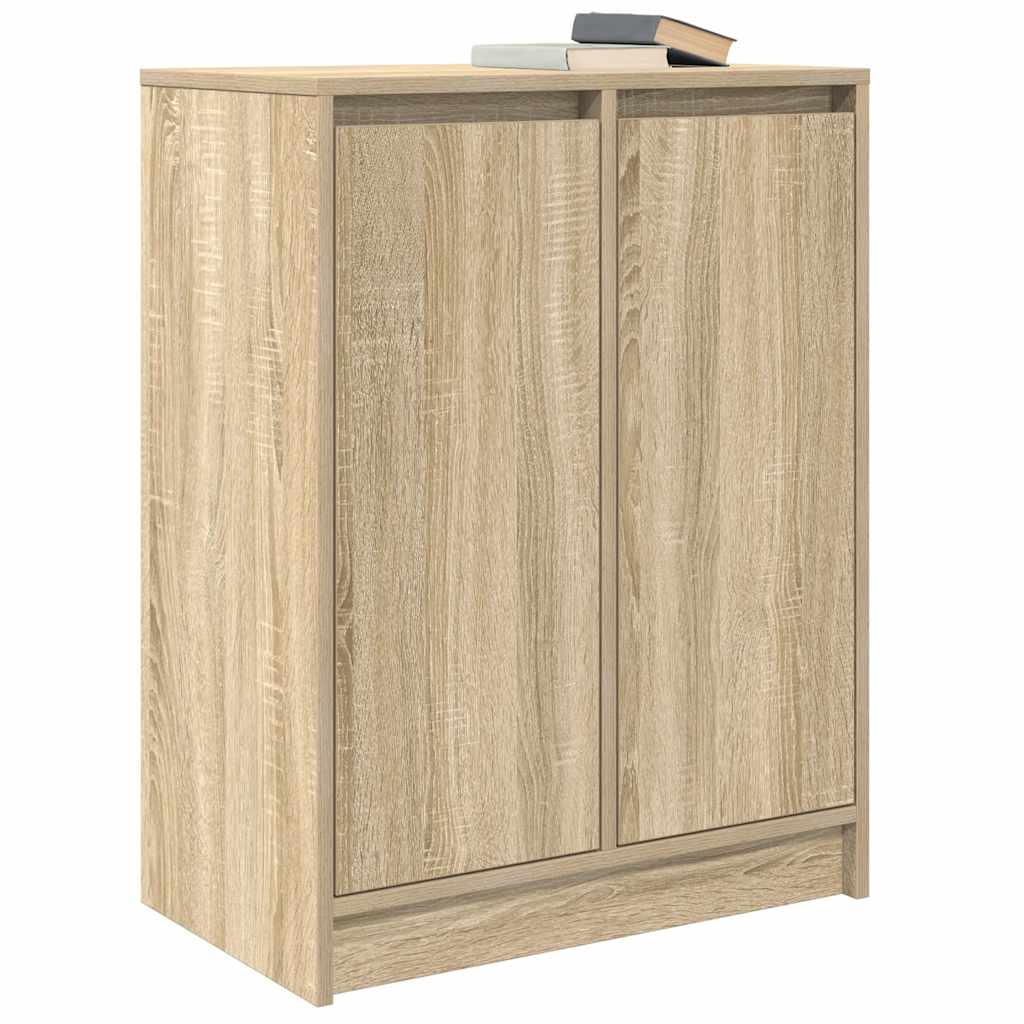 Credenza Rovere Sonoma 57x34x76 cm in Legno Multistrato
