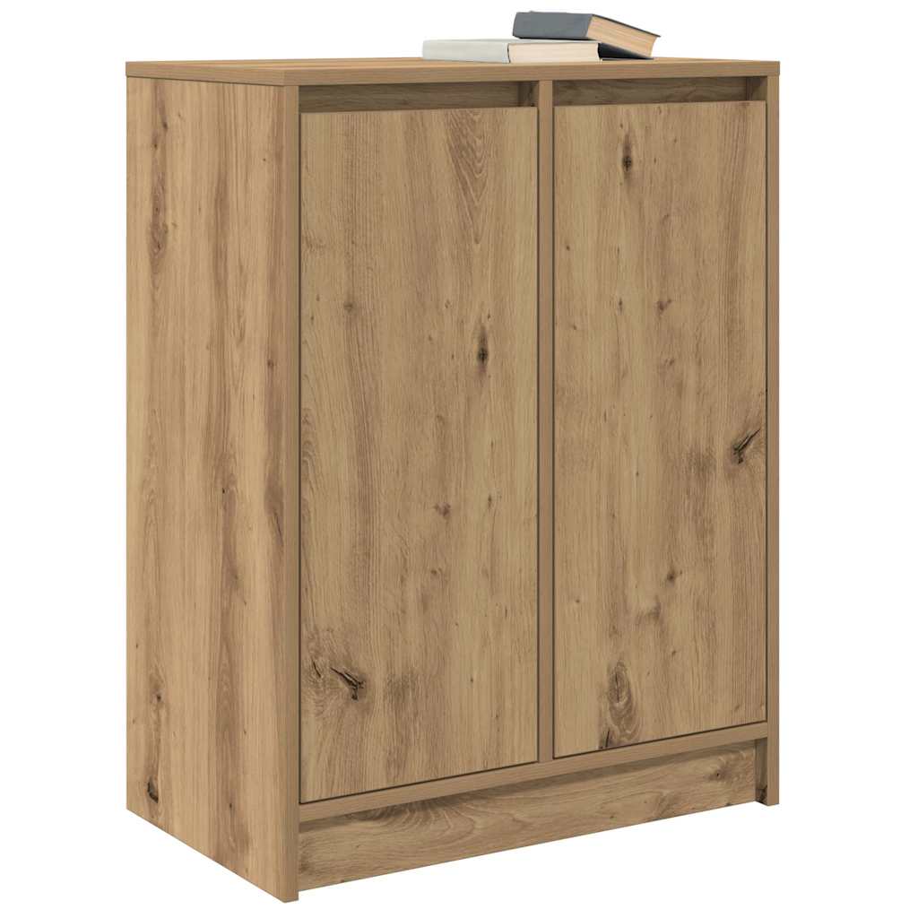 Credenza Rovere Artigianale 57x34x76 cm in Legno Multistrato