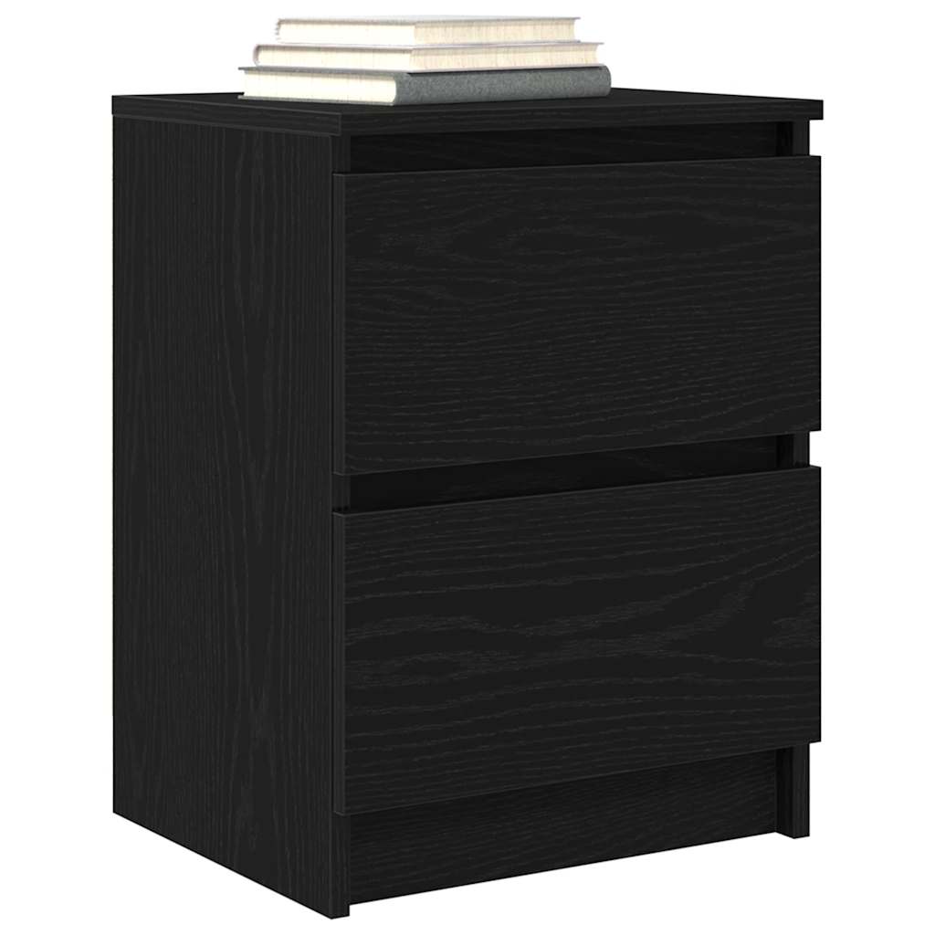 Mobile Porta TV Nero 40x35x54 cm in Legno Multistrato
