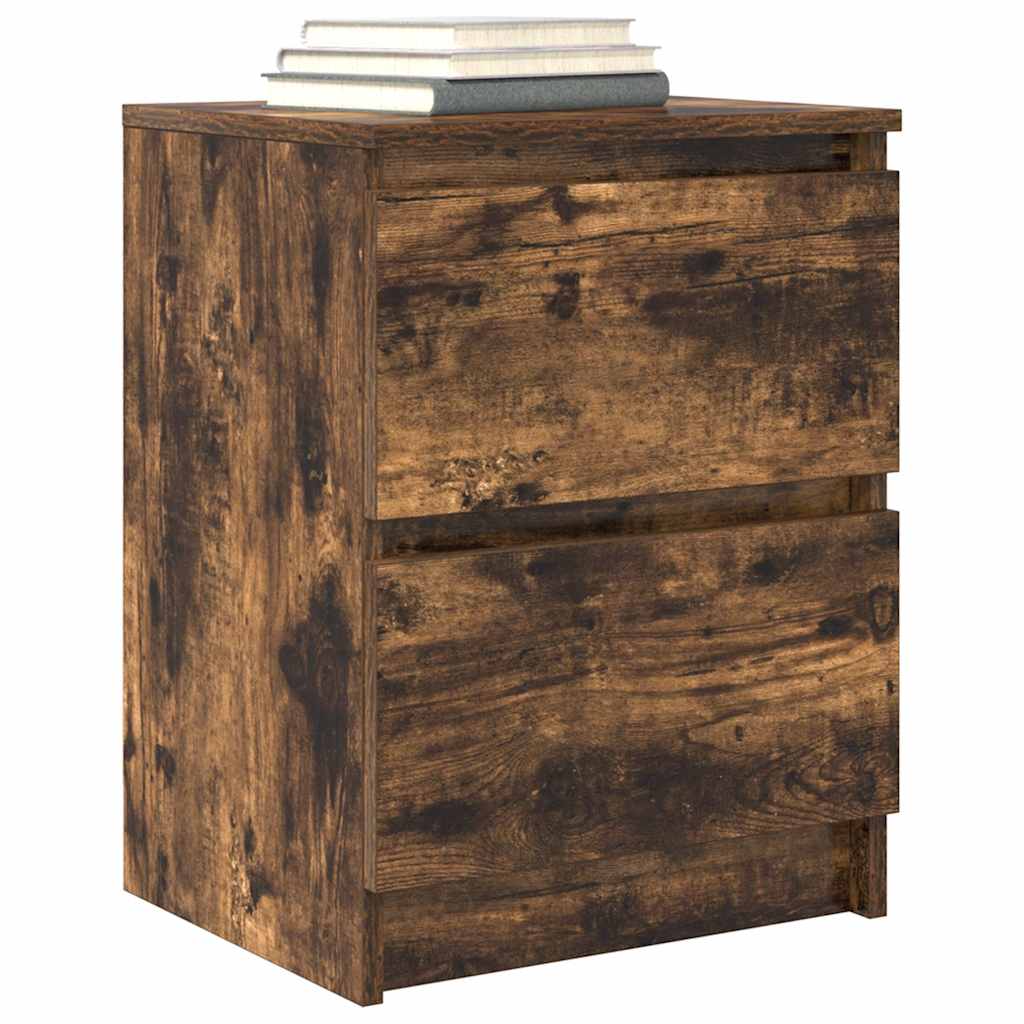 Mobile TV Rovere Fumo 40x35x54 cm in Legno Multistrato