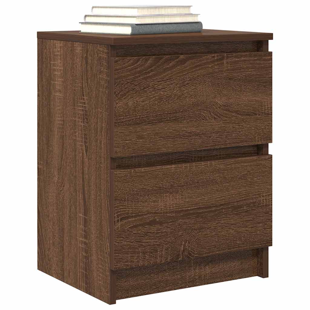 Mobile TV Rovere Marrone 40x35x54 cm in Legno Multistrato