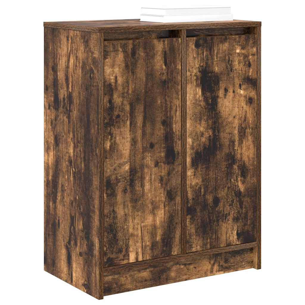 Scarpiera Rovere Fumo 57x34x76 cm in Legno Multistrato