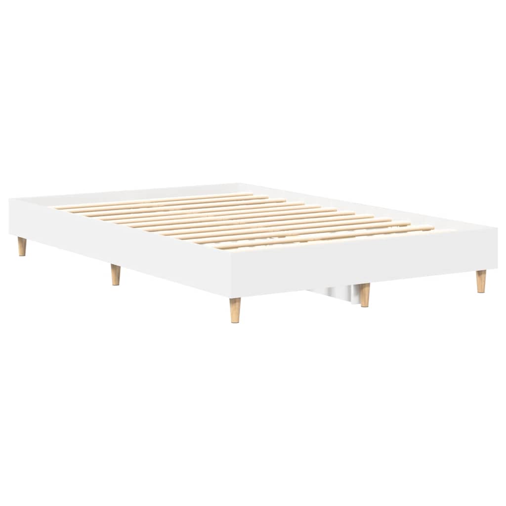 Giroletto senza Materasso Bianco 120x200 cm Legno Multistrato