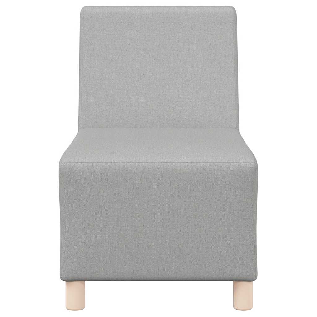 Divano Sedia Grigio Nuvola 55 cm in Tessuto
