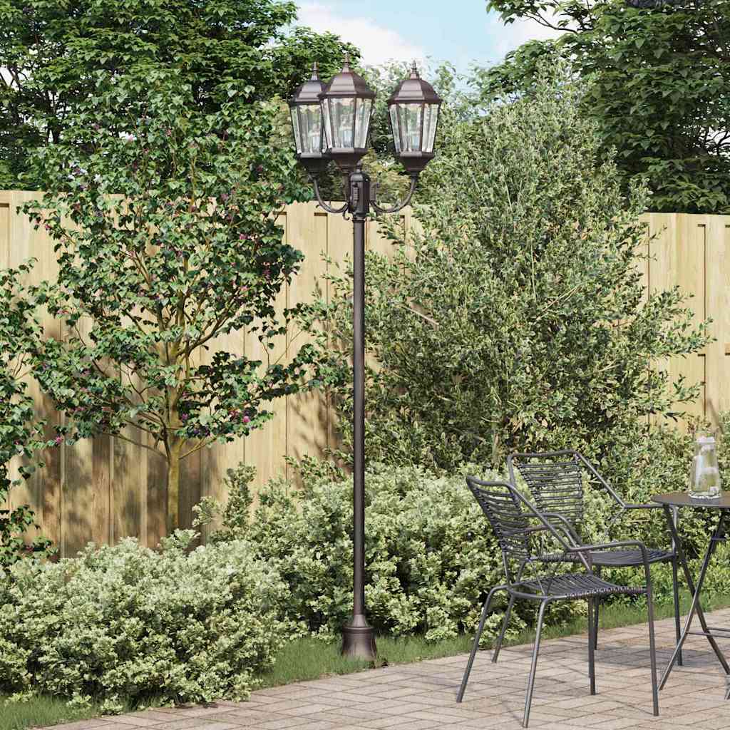 Luce da Giardino Bronzo 57 x 49 x 241 cm Alluminio e vetro