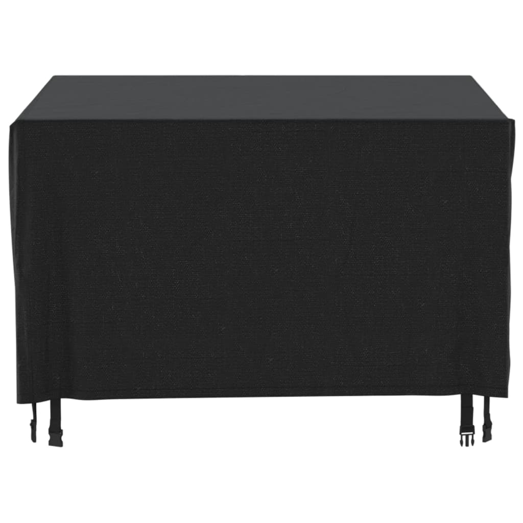 Copri Mobili Giardino 2pz Nera 113x113x73 cm Impermeabile 420D