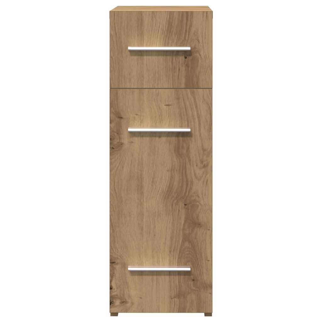 Mobile da farmacia rovere artigianale 20 x 45.5 x 60 cm