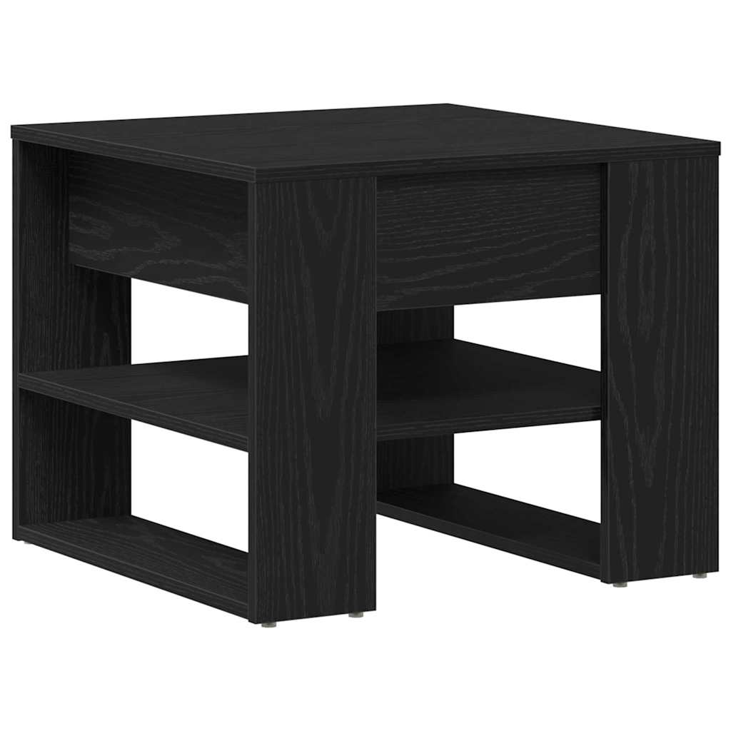 Tavolino da salotto Rovere Nero 55,5 x 55 x 45 cm