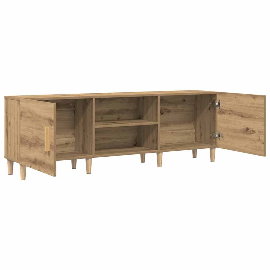Mobile TV rovere artigianale 150 x 30 x 50 cm Legno multistrato
