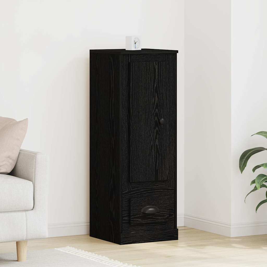 Credenza Rovere Nero 36 x 35.5 x 103.5 cm Legno multistrato