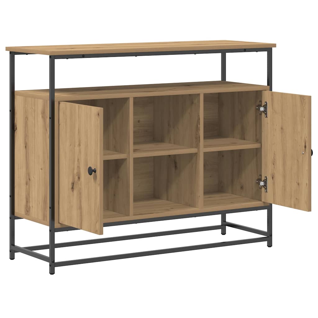 Credenza Rovere artigianale 100 x 35 x 80 cm Legno multistrato