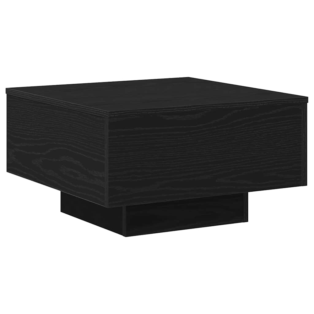 Tavolino da salotto Rovere Nero 55 x 55 x 31 cm