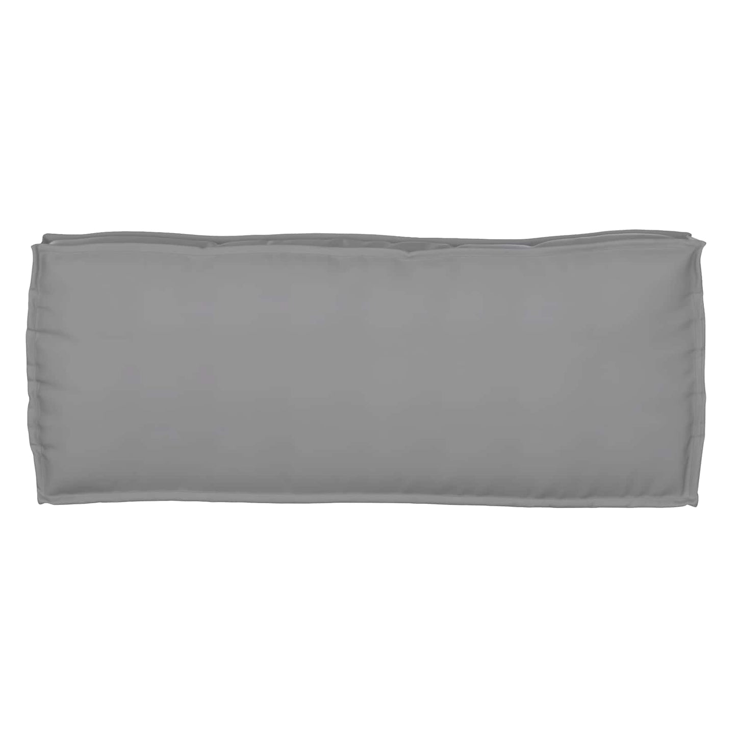 Set di Cuscini per Pallet 2 pcs Grigio 100 x 40 x 8 cm