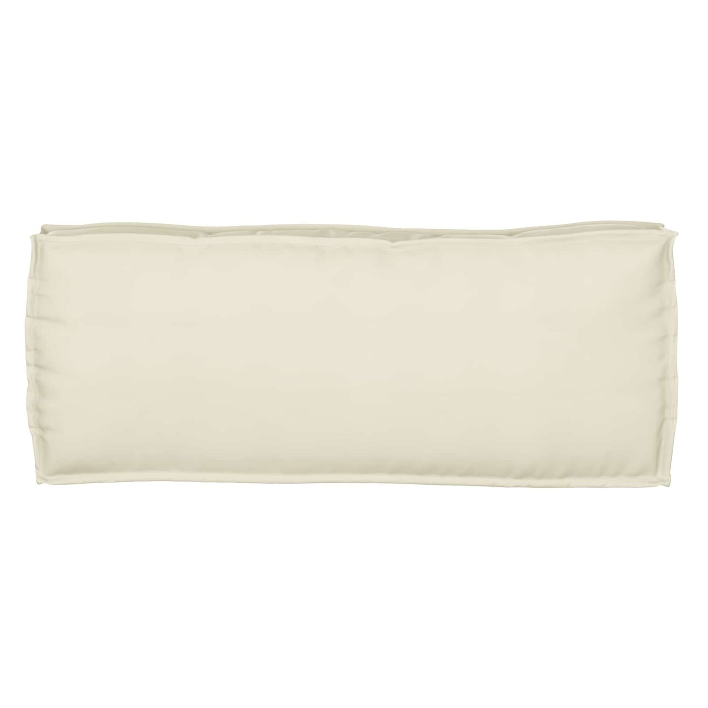 Set di Cuscini per Pallet 2 pcs Crema 100 x 40 x 8 cm