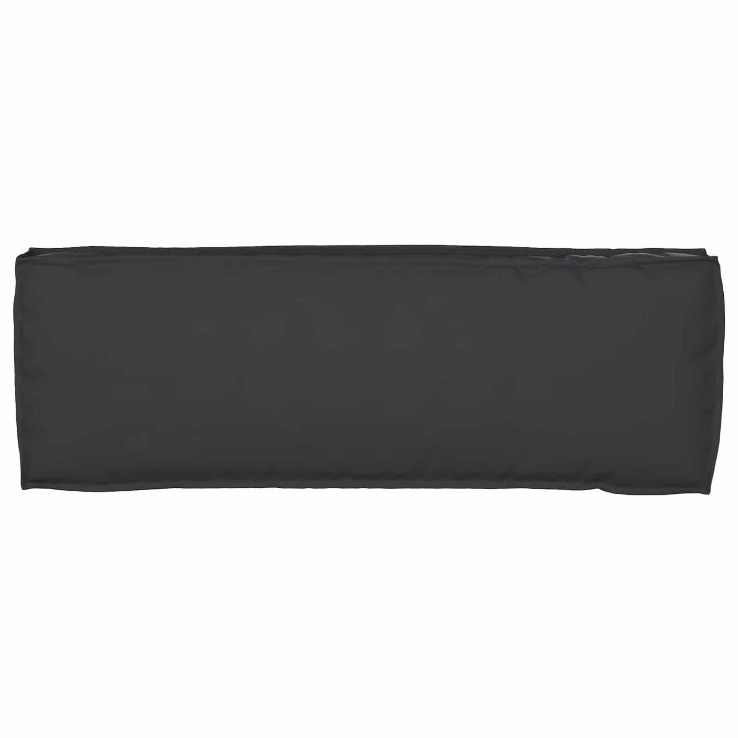 Set di Cuscini per Pallet 2 pcs Nero 120 x 40 x 8 cm