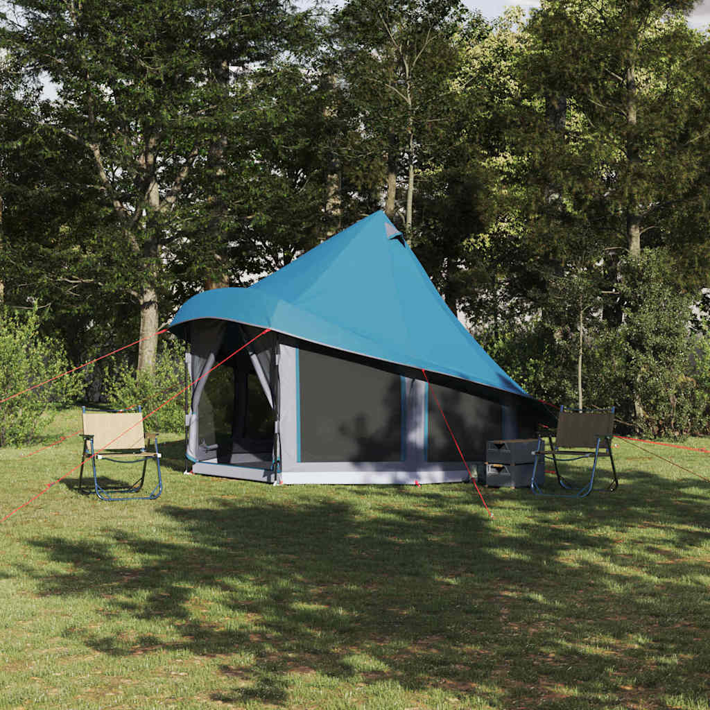 Tenda Tipi con tetto Blu 404 x 370 x 270 cm taffetÃ