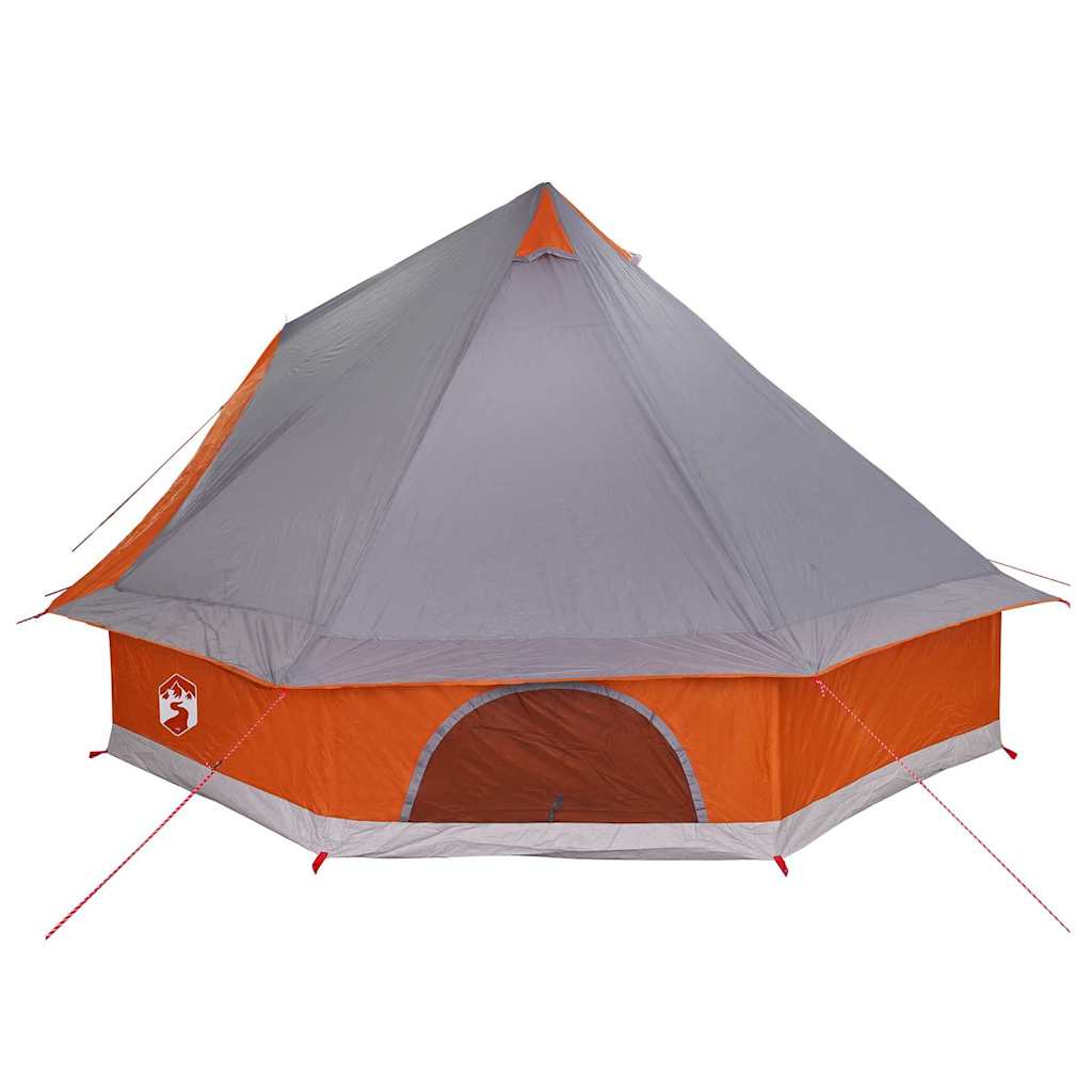 Tenda Tipi Grigio e arancione 400 x 346 x 250 cm taffetÃ