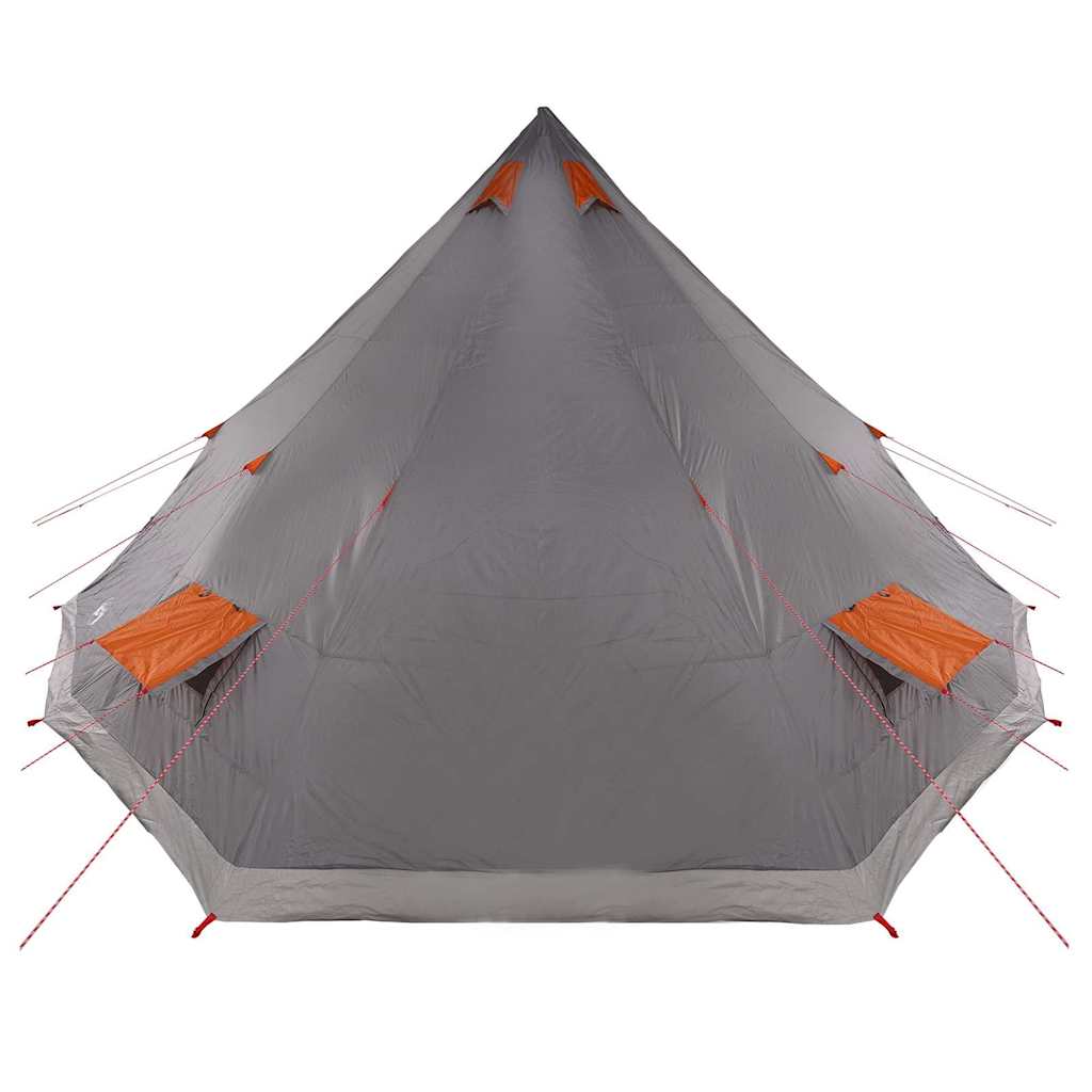 Tenda Tipi Grigio e arancione 560 x 560 x 300 cm taffetÃ