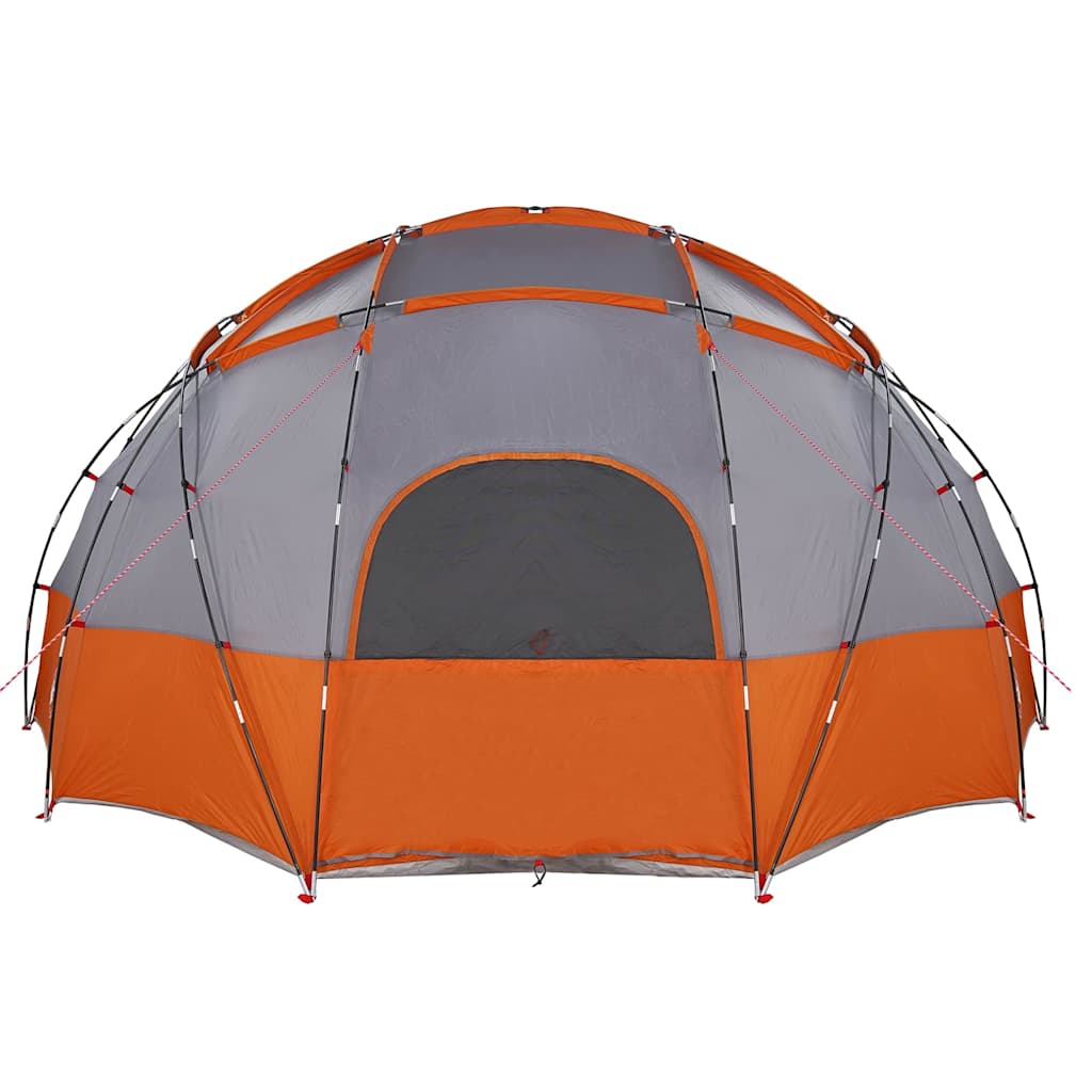 Tenda a Cupola Grigio e arancione 475 x 475 x 235 cm taffetÃÂ