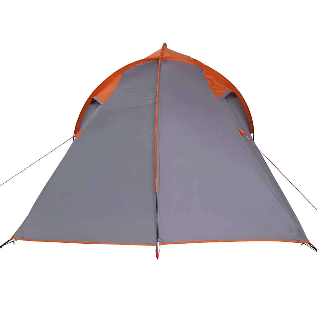 Tenda tunnel Grigio e arancione 510 x 240 x 156 cm taffetÃ