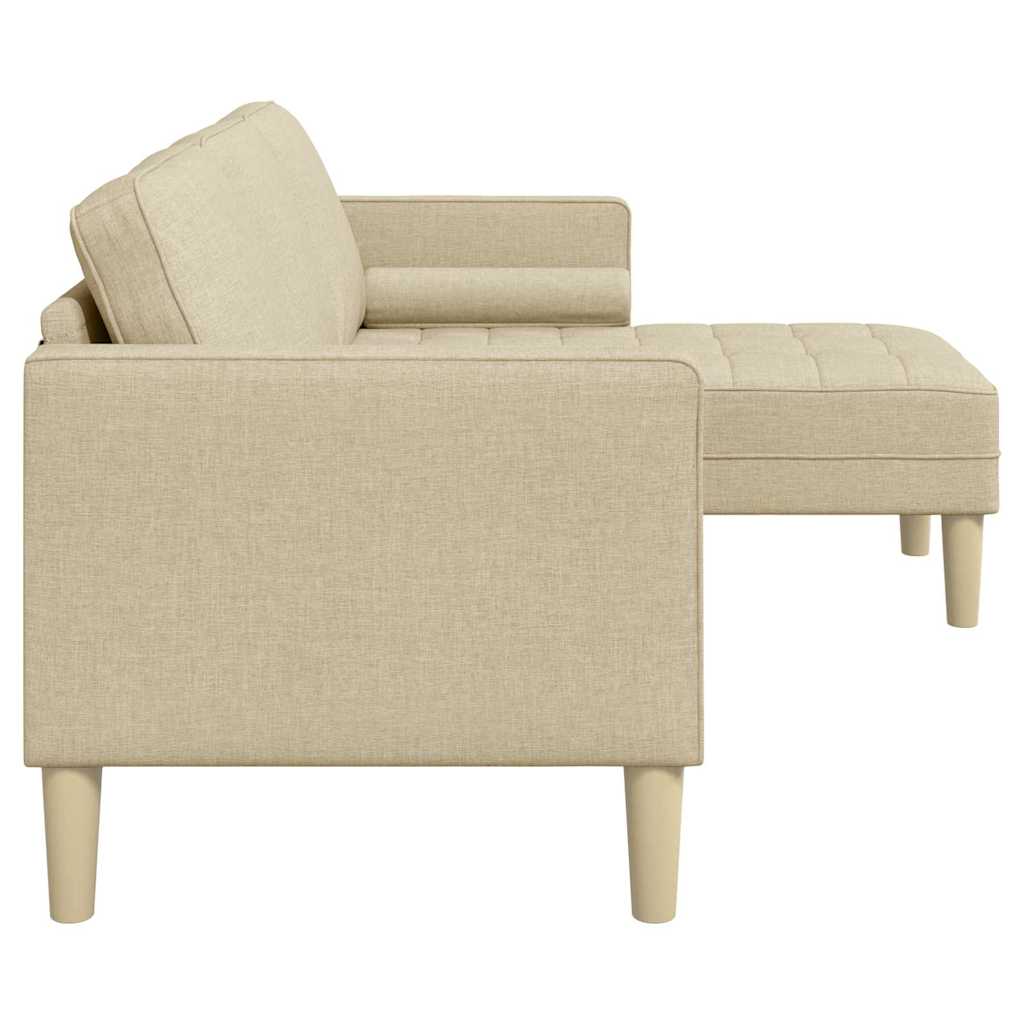 Set di divani con cuscino Crema Poliestere