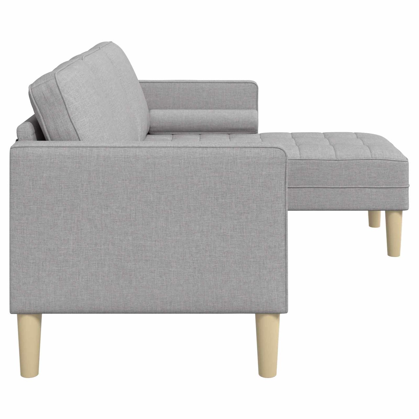 Set di divani con cuscino Grigio Nuvola Poliestere