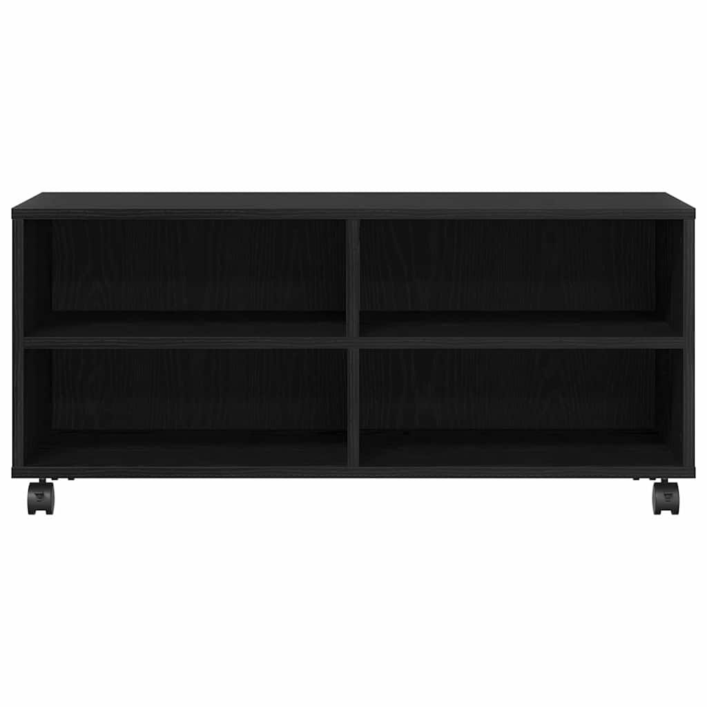 Mobile TV Nero 90 x 35 x 40.5 cm Legno multistrato