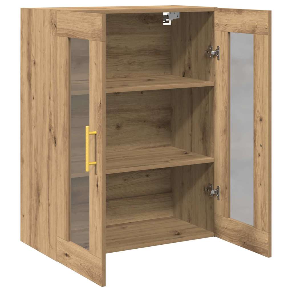 Armadietto a muro Rovere artigianale 69,5 x 34 x 90 cm