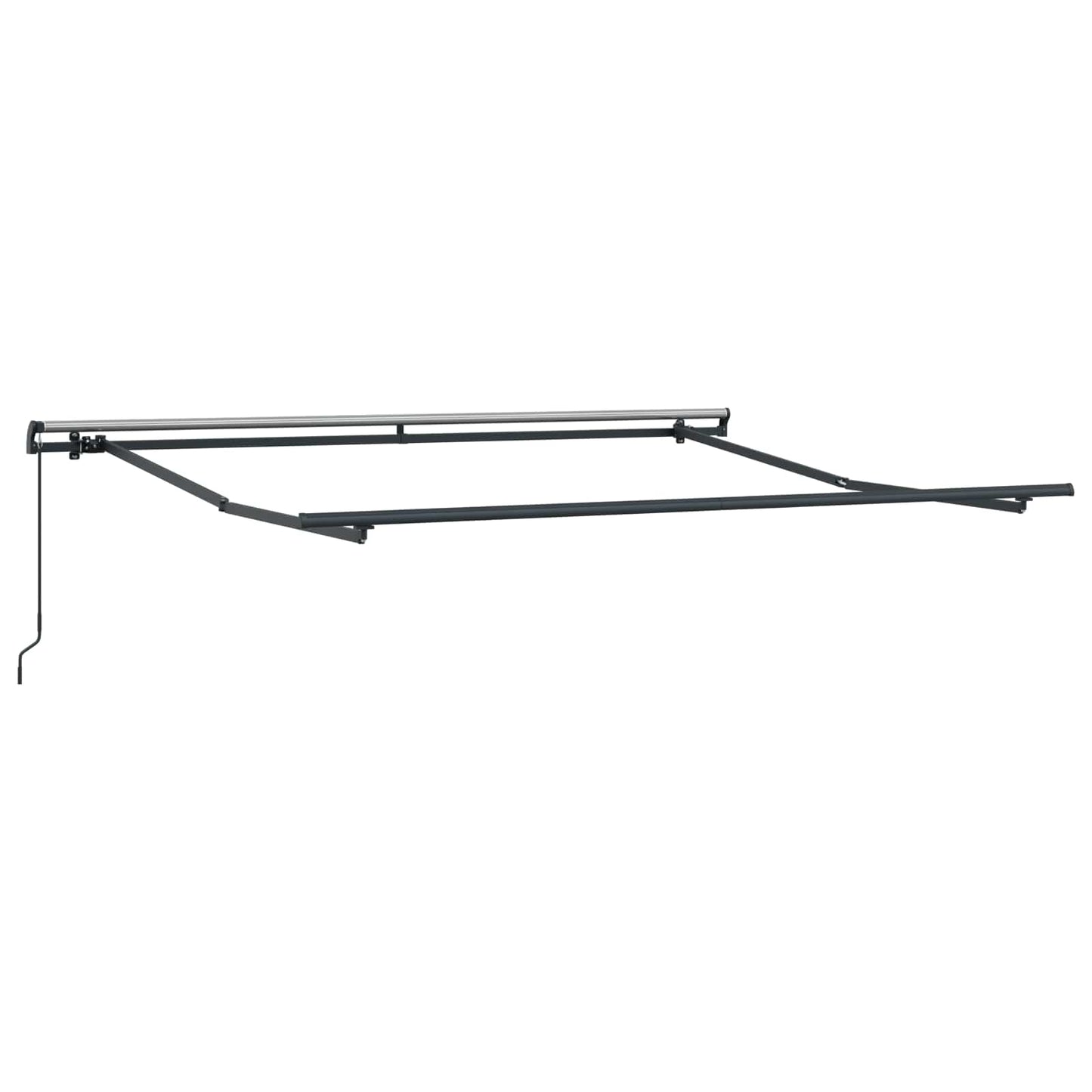 Tenda Retrattile Bianco 300 x 250 cm Poliestere e Acciaio