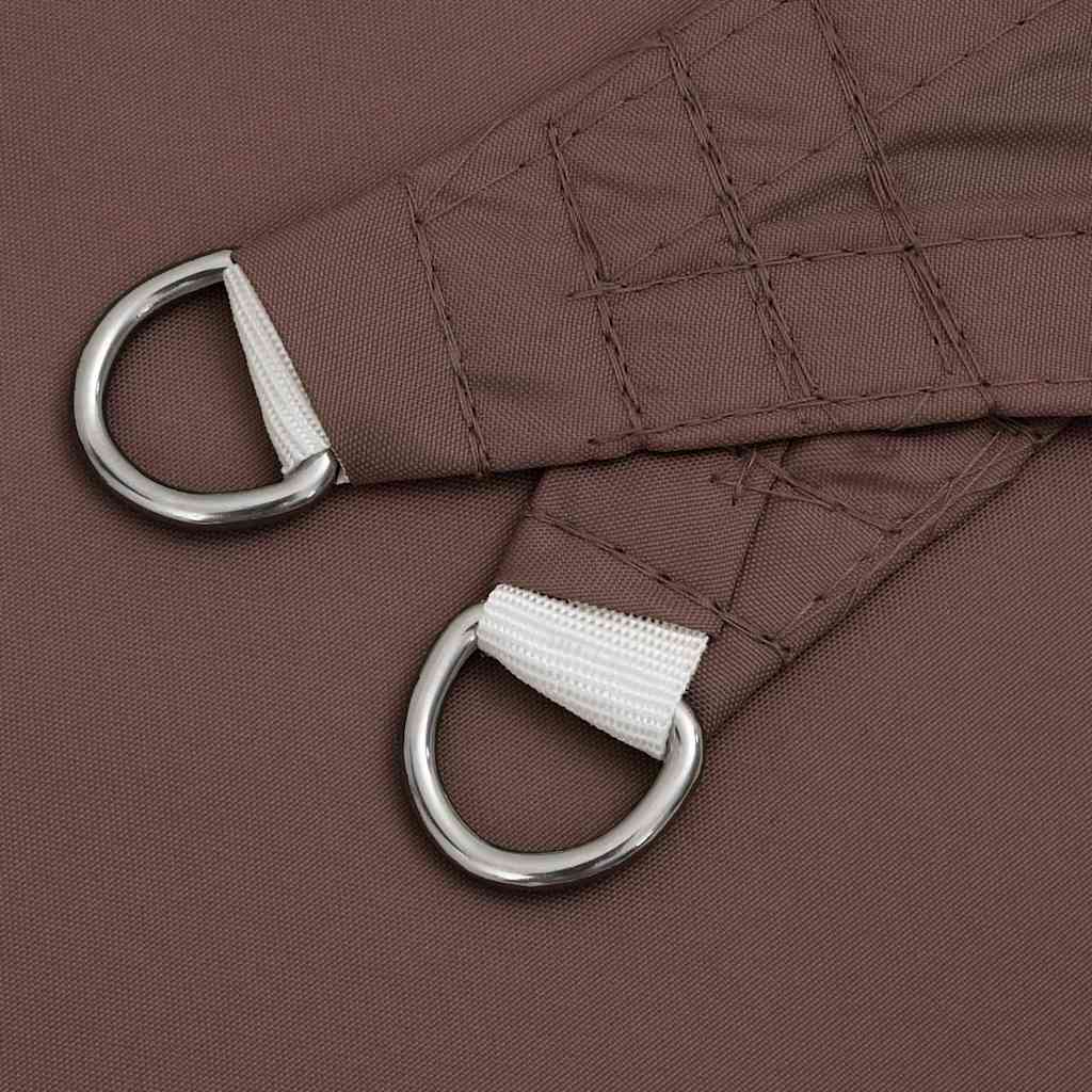 Vela Parasole Marrone 2x2x2 m 100% Poliestere Oxford