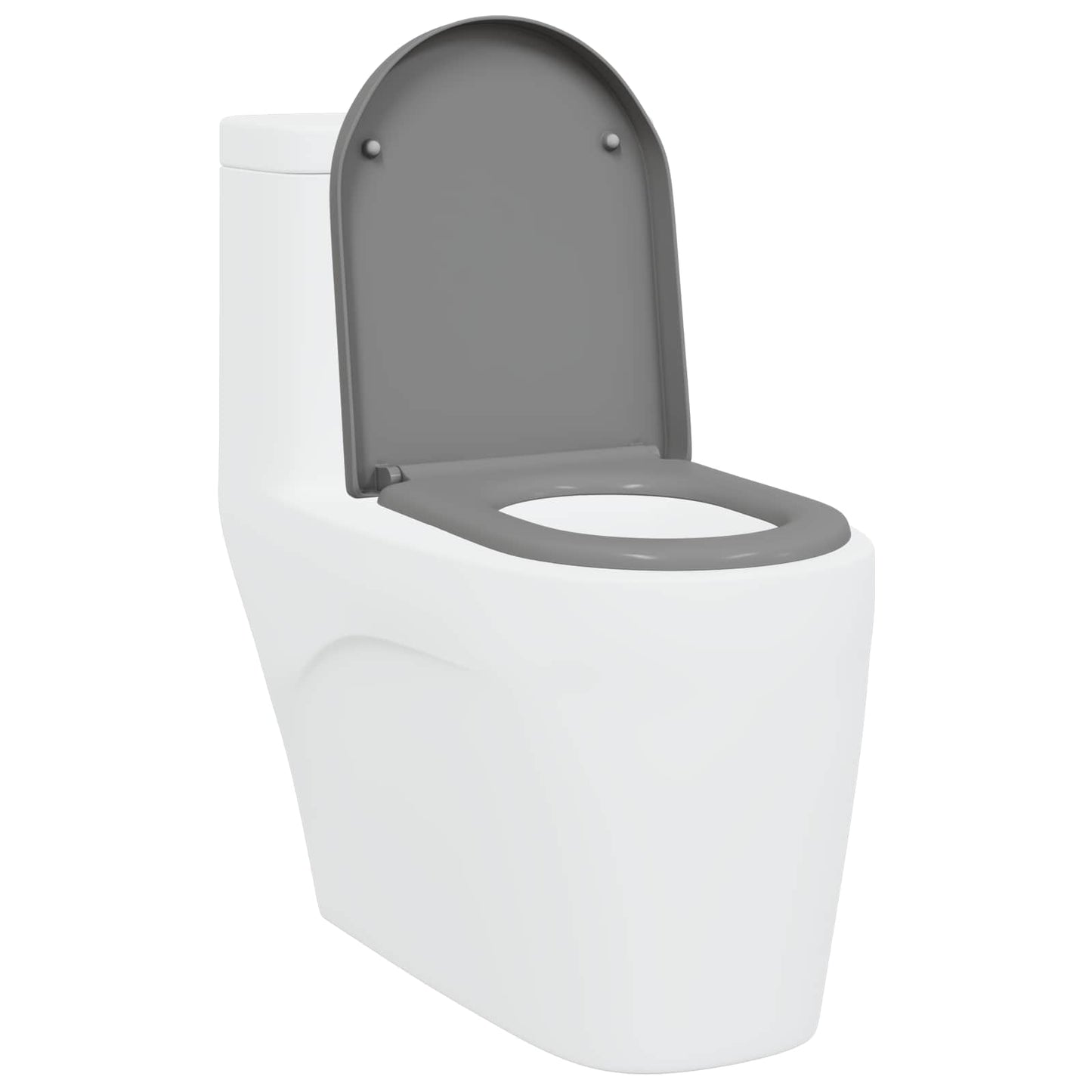 Sedile del WC Grigio 49 x 36 x 4 cm Duroplast
