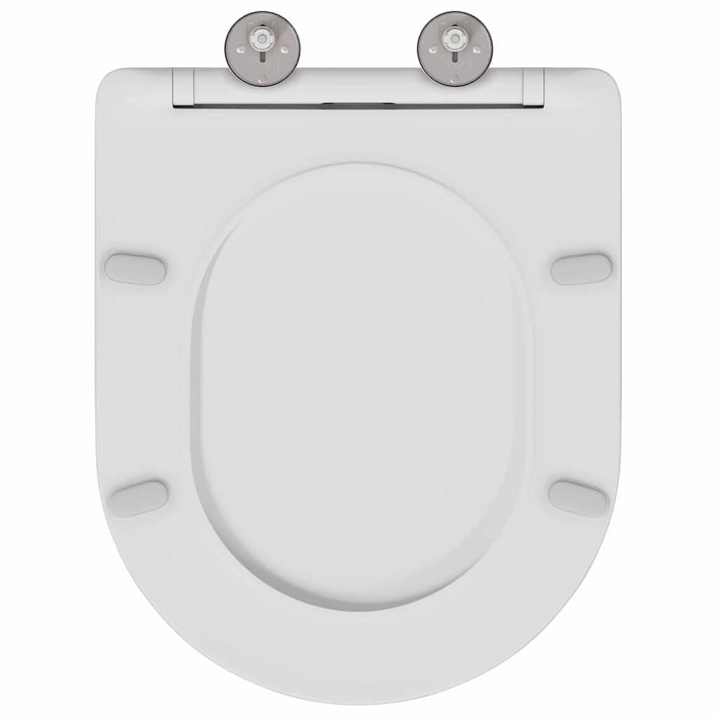Sedile del WC Bianco 47 x 36 x 3,4 cm Duroplast