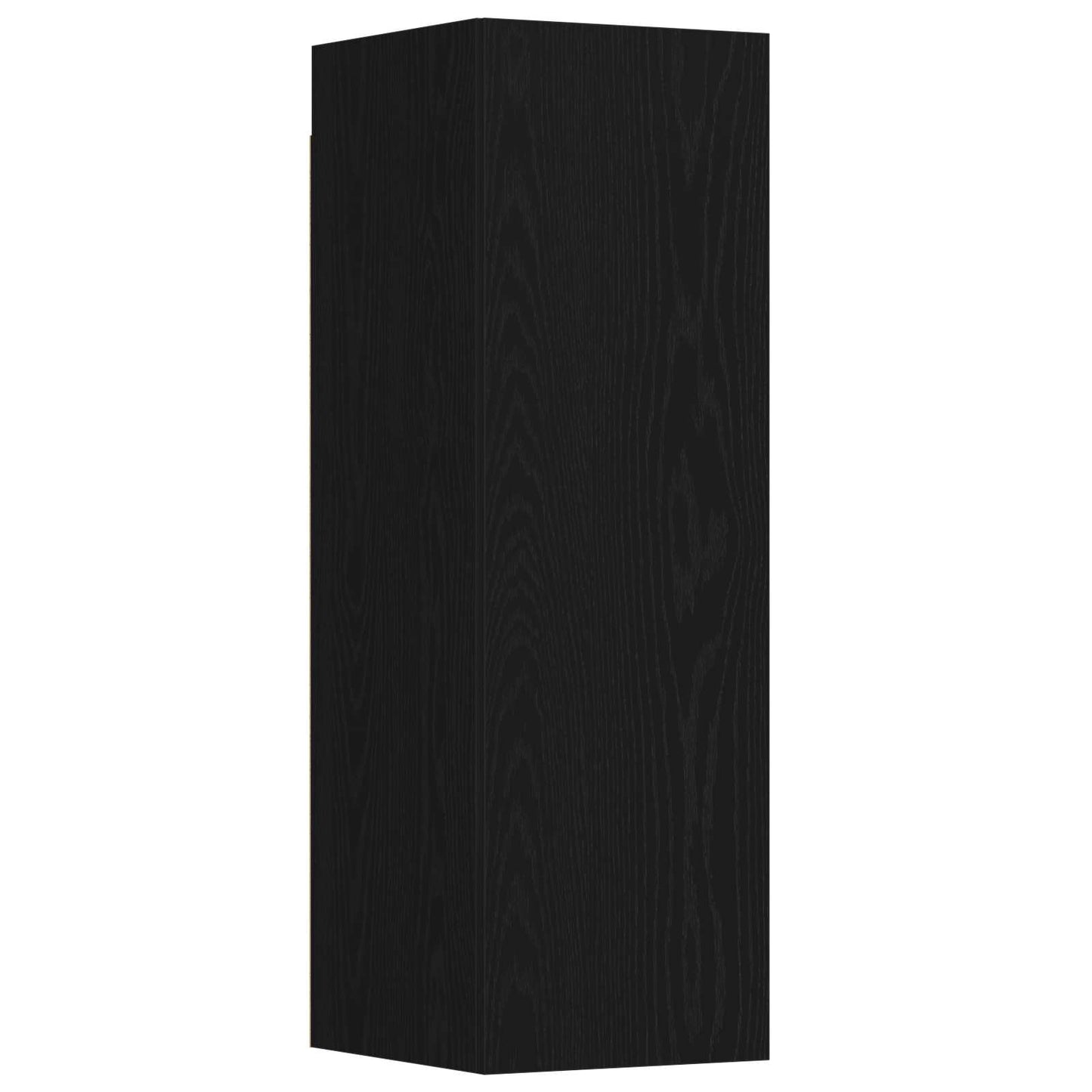 Set mobile TV 3 pcs Rovere Nero 130,5 x 30 x 140 cm