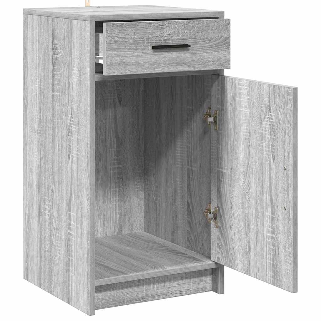 Credenza Grigio Sonoma 40 x 40.5 x 75 cm Legno multistrato