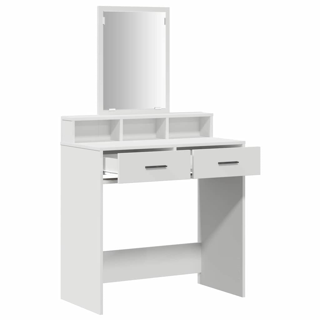 Tavolo da Trucco Bianco 79 x 41 x 140 cm Legno multistrato
