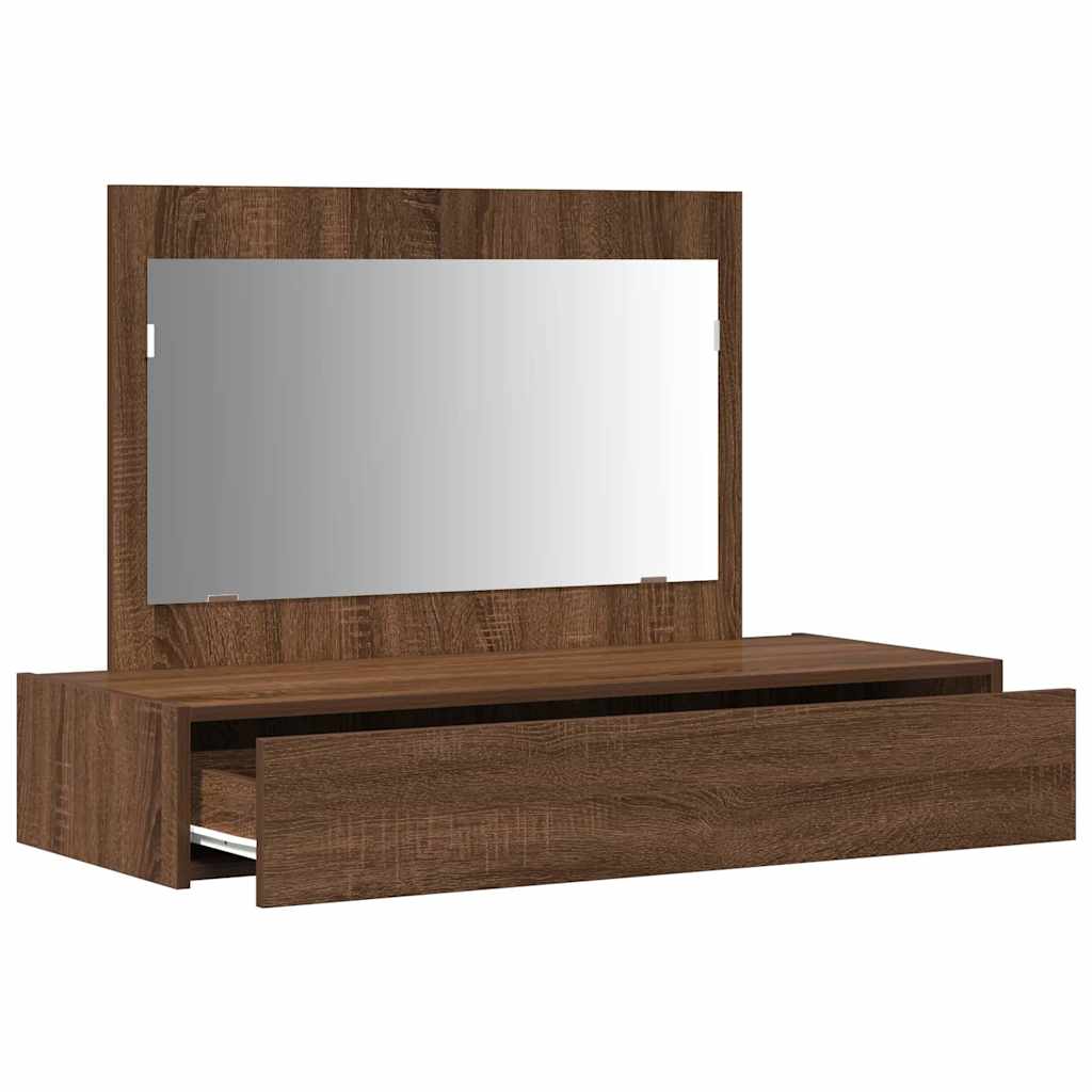 Tavolo da Trucco Marrone 100 x 40 x 70 cm Legno multistrato