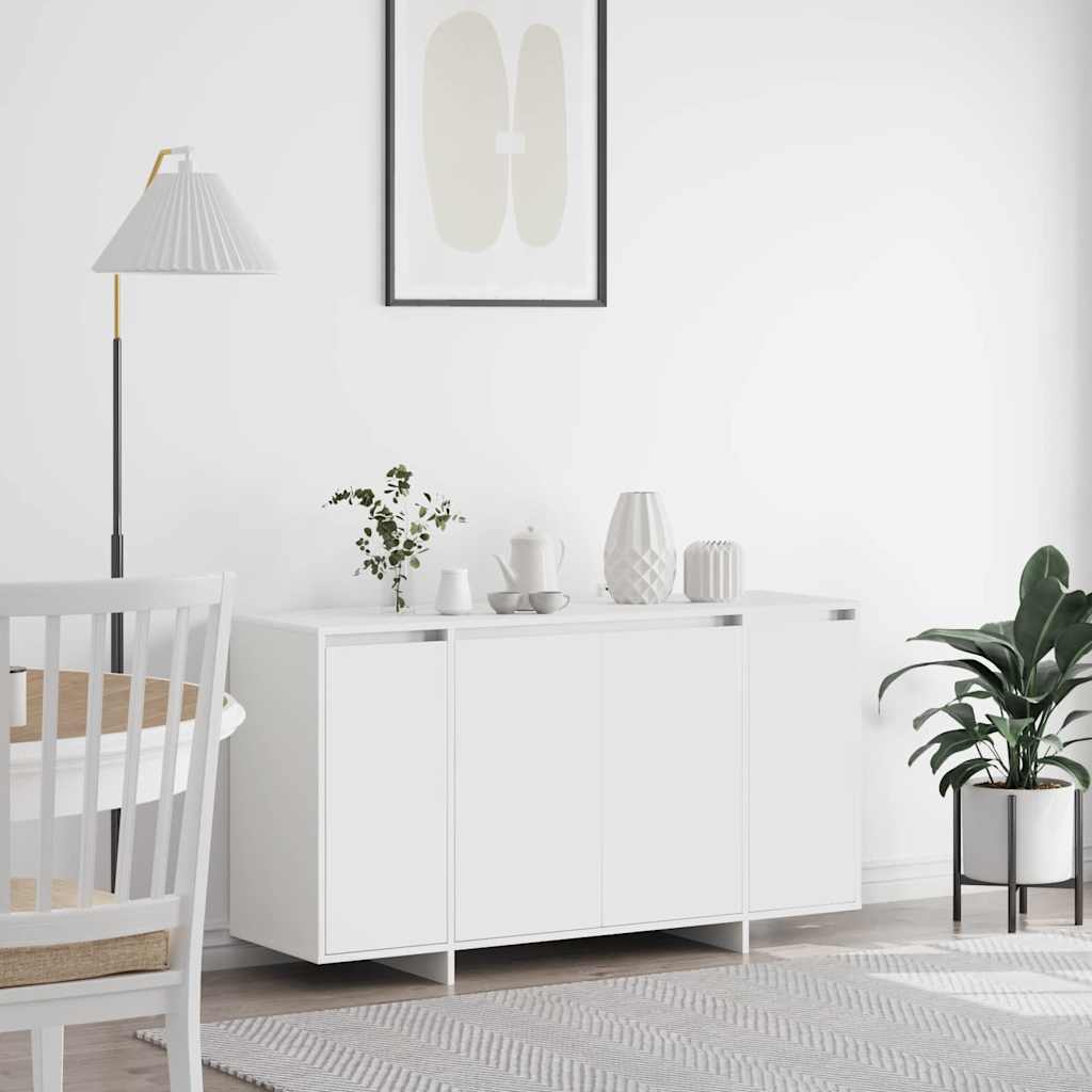 Credenza Bianco 135 x 41 x 75 cm Legno multistrato