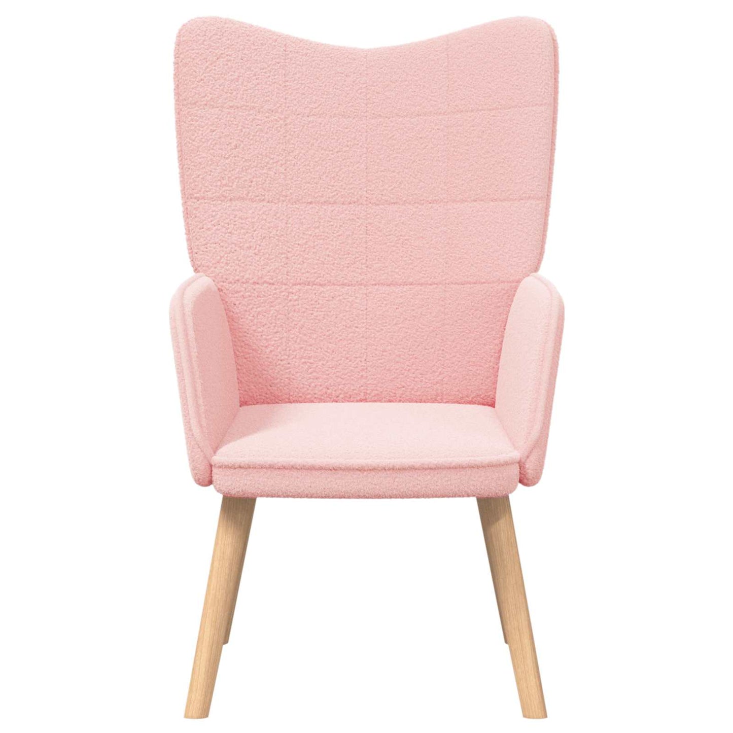 poltrona Rosa 62 x 67 x 95,5 cm Tessuto Sherpa