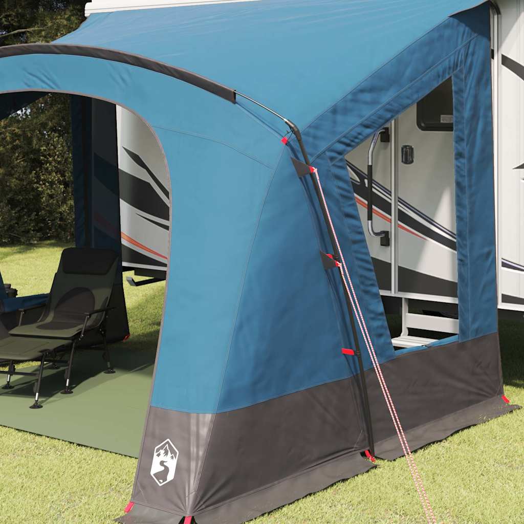 Tenda da Carovana per 5 Persone Blu 410 x 275 x 245 cm