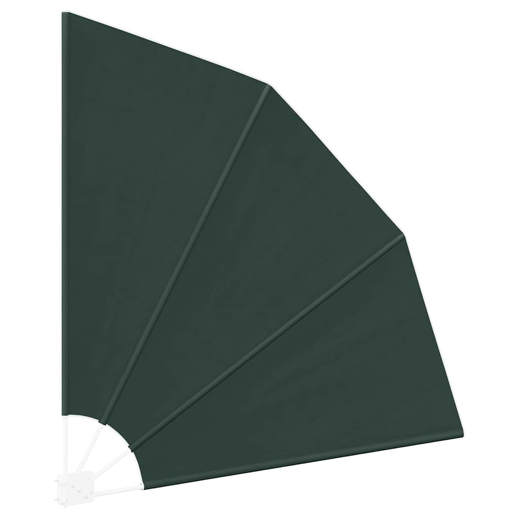 Schermo di Privacy per Balcone Verde Scuro 140 x 140 cm
